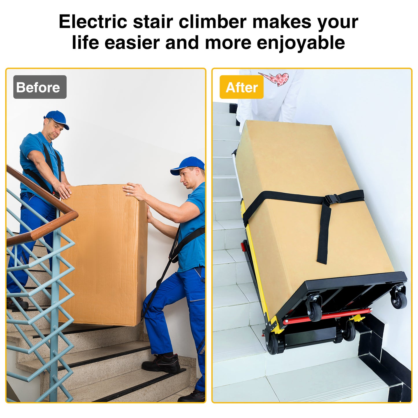 Riosoc Rubber Track Climbing Machine Pro (440lbs Max Load)