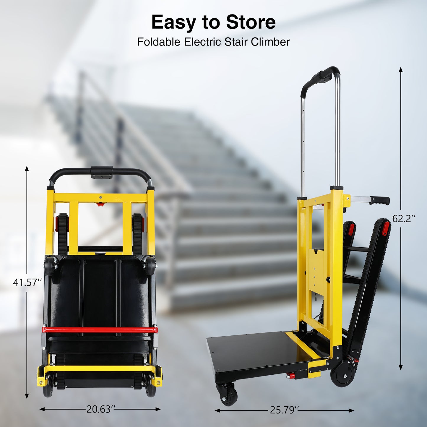 Riosoc Rubber Track Climbing Machine Pro (440lbs Max Load)