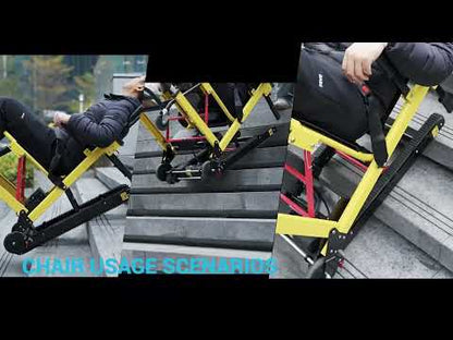 Riosoc 6-in-1 Electric Stair Climbing Wheelchair – Foldable & Portable for Seniors, Disabled, and Emergency Rescue